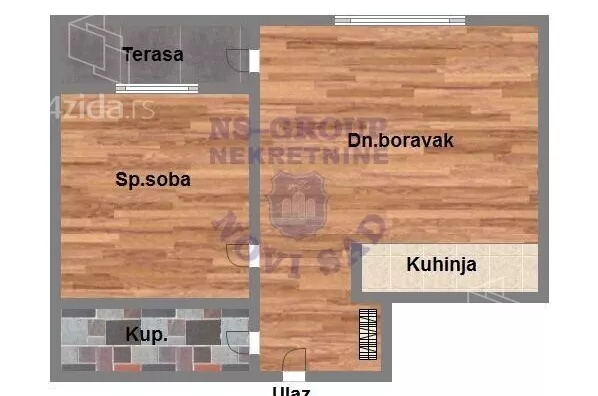 Dvosoban stan | 4zida