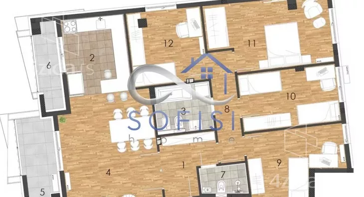 Petosoban stan | 4zida