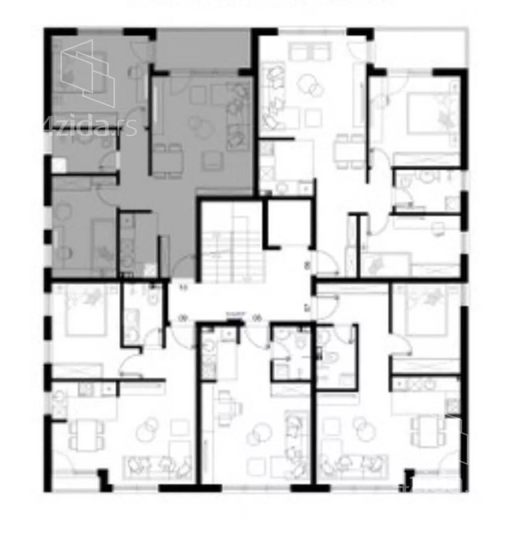 Dvoiposoban stan | 4zida