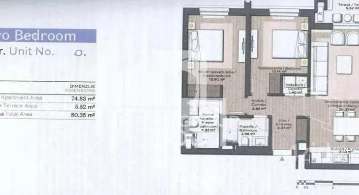 Trosoban stan | 4zida