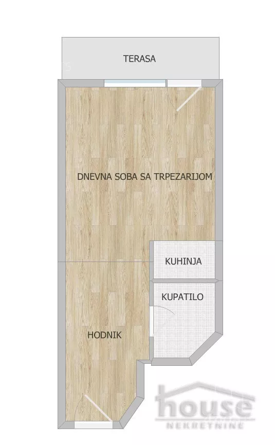 Jednosoban stan | 4zida