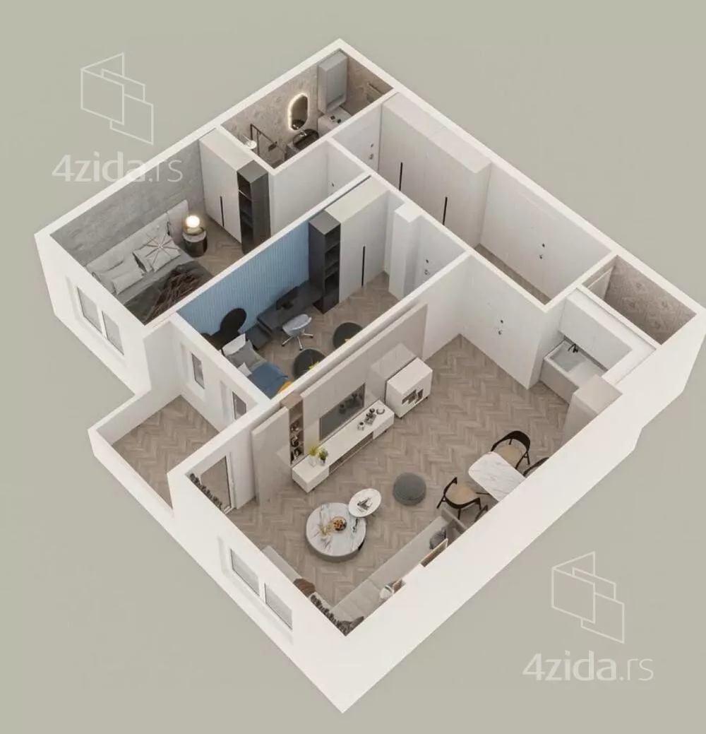 Dvoiposoban stan | 4zida
