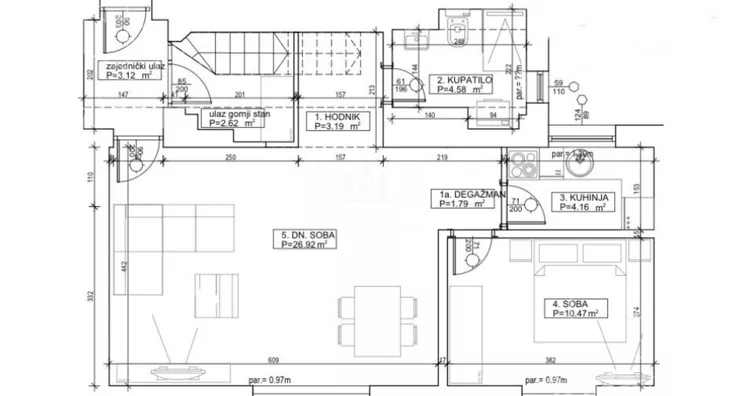 Dvosoban stan | 4zida