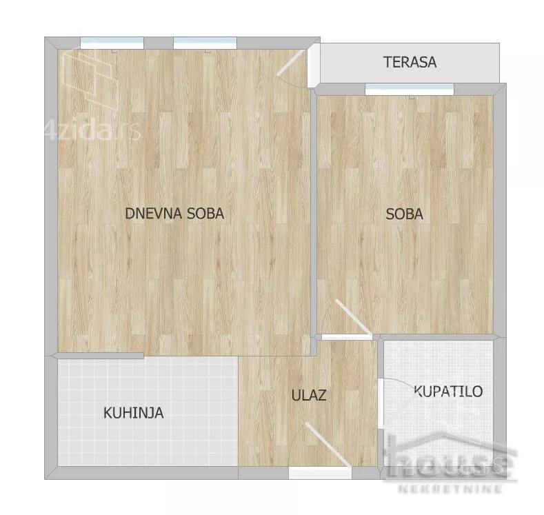 Jednoiposoban stan | 4zida