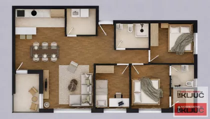 Apartment for sale · 74 m² · Veternik, Gradske lokacije, Novi Sad