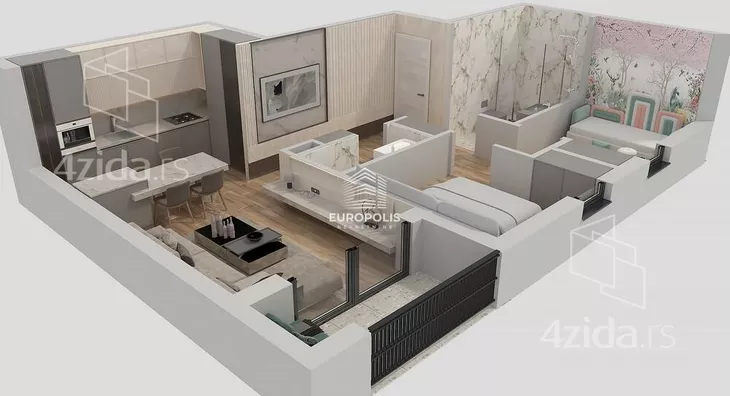 Trosoban stan | 4zida