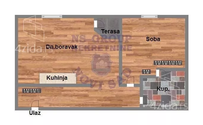 Dvosoban stan | 4zida