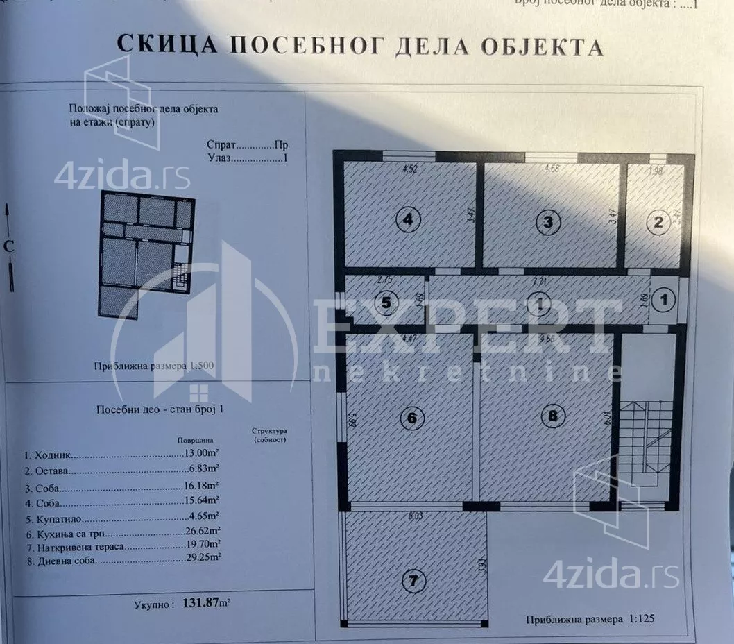 Troiposoban stan | 4zida