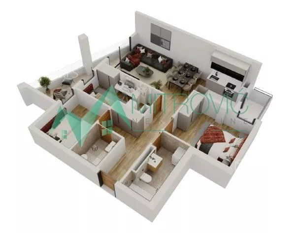 Troiposoban stan | 4zida