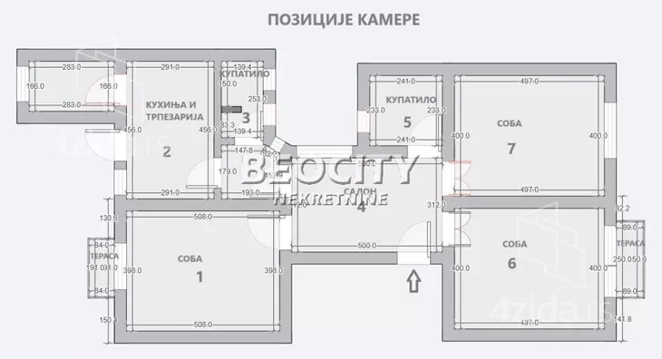Četvoroiposoban stan | 4zida