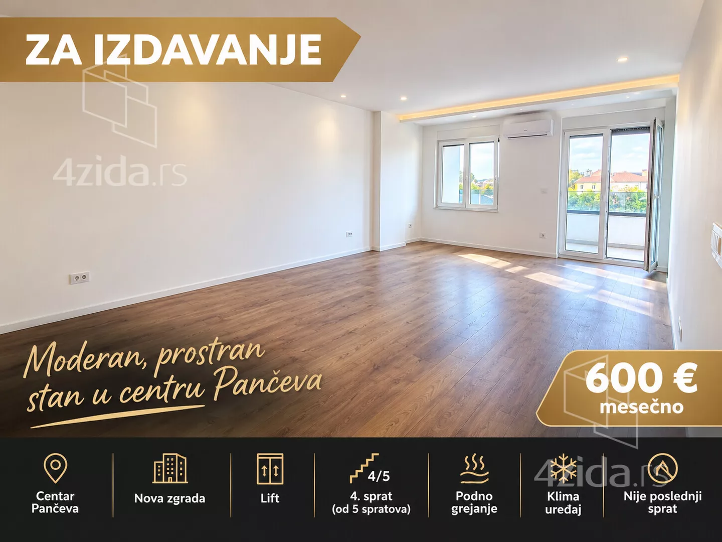 Trosoban stan | 4zida