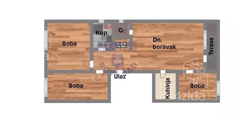 Troiposoban stan | 4zida