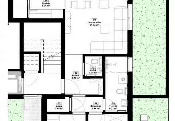 Trosoban stan | 4zida