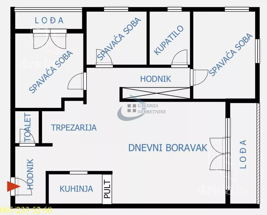 Četvorosoban stan | 4zida