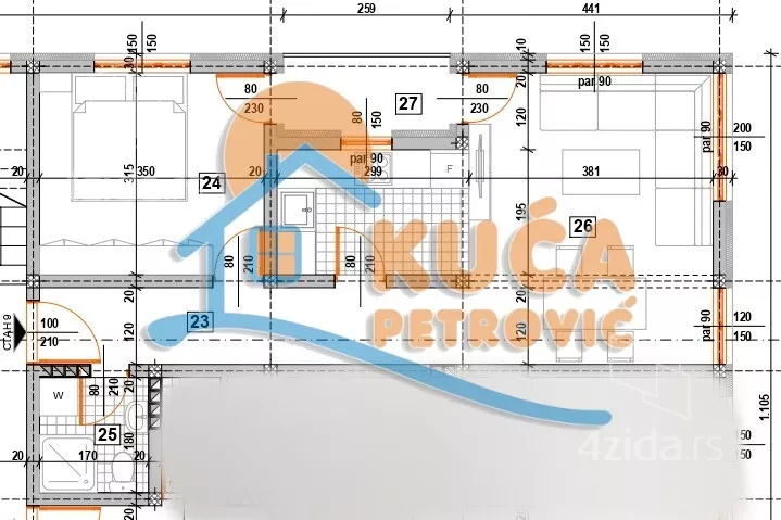 Dvosoban stan | 4zida