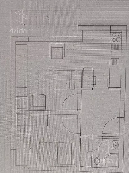 Jednoiposoban stan | 4zida