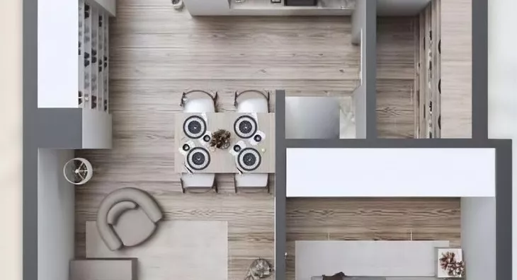 Jednoiposoban stan | 4zida