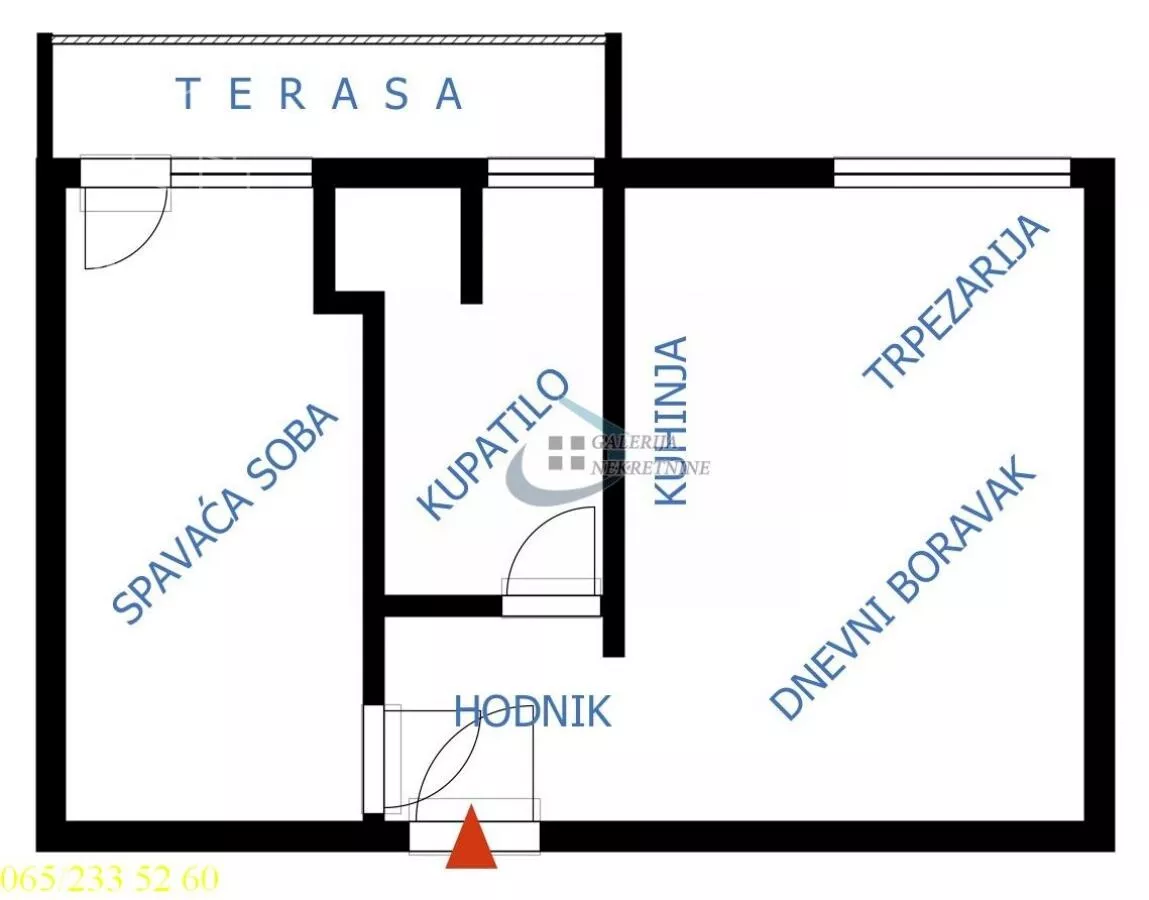 Dvosoban stan | 4zida