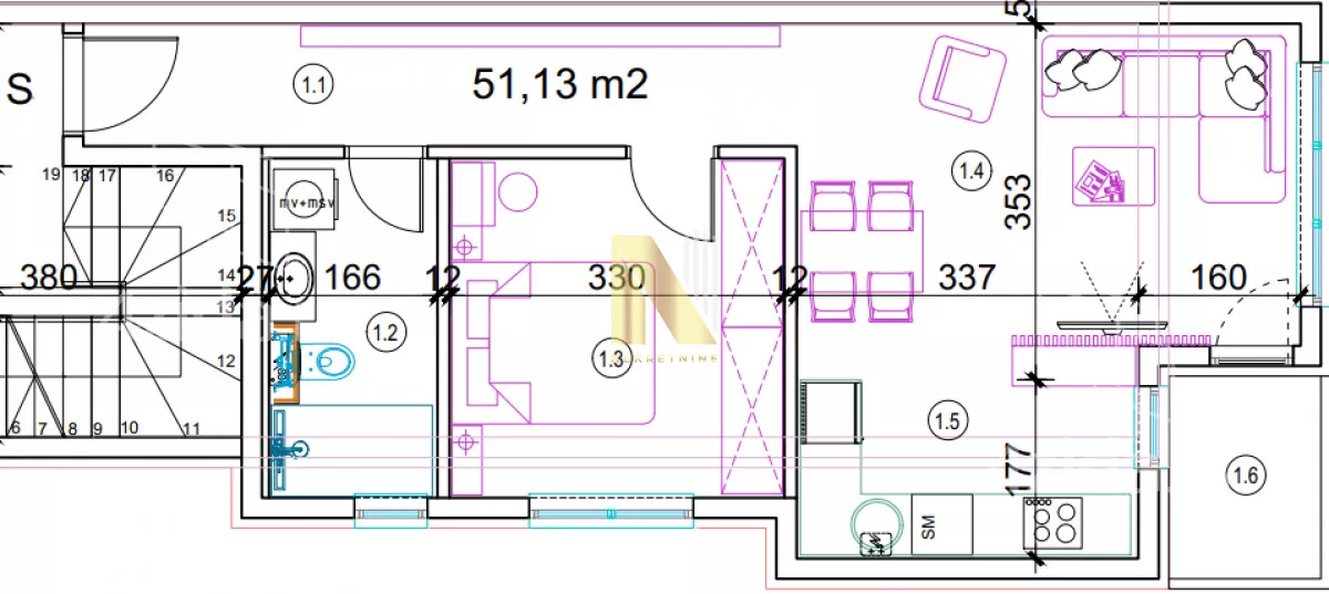 Dvosoban stan | 4zida
