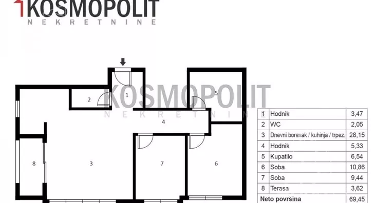 Dvoiposoban stan | 4zida