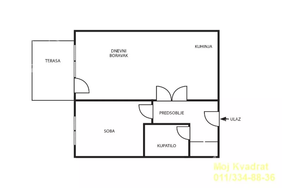 Dvosoban stan | 4zida