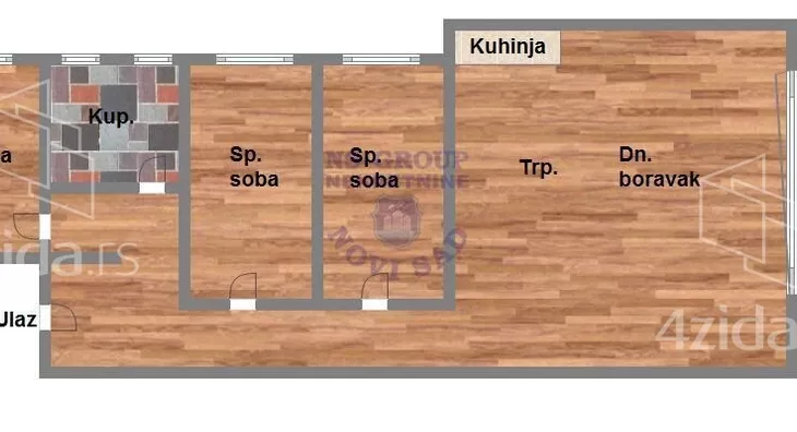 Troiposoban stan | 4zida