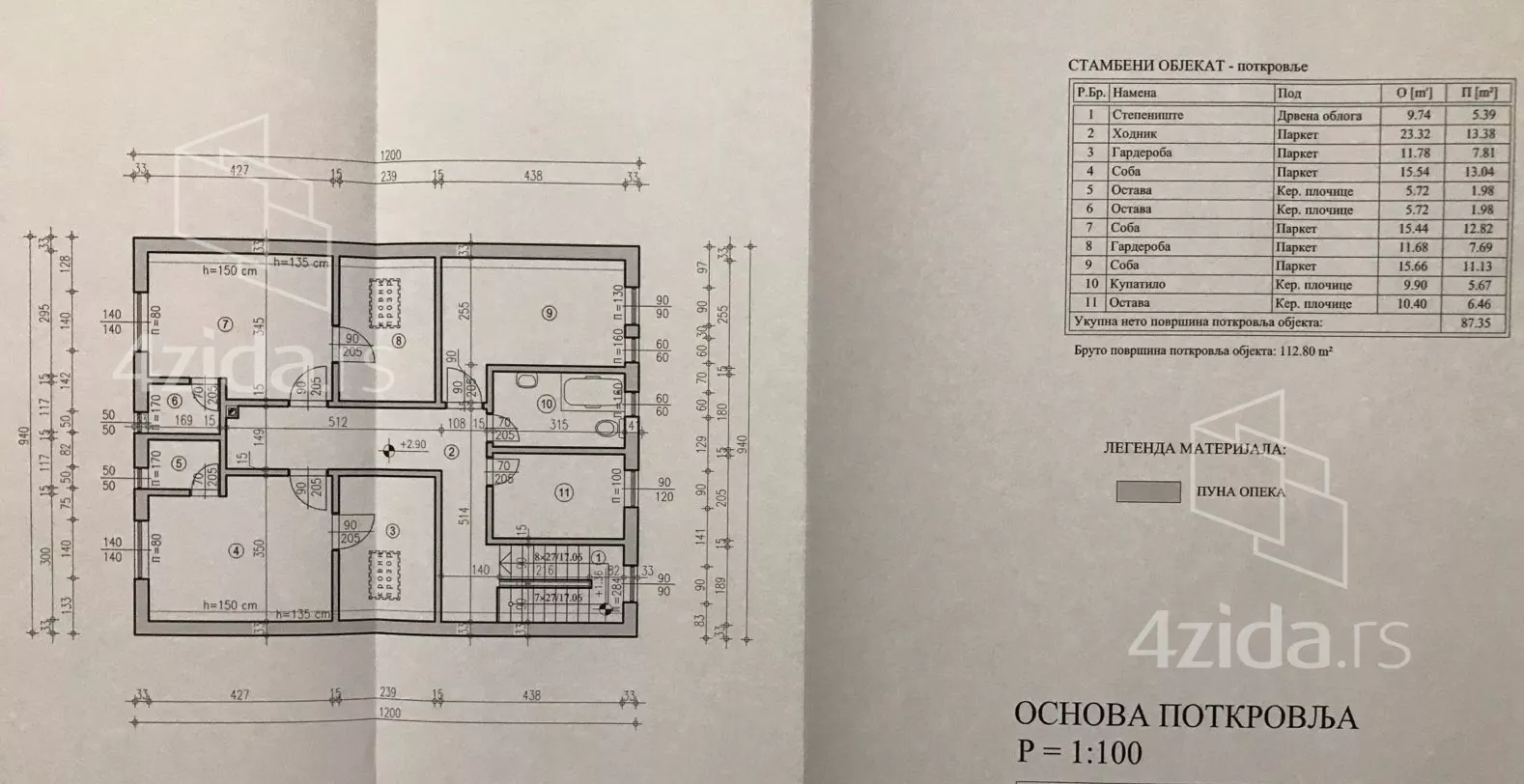 2-etažna kuća | 4zida