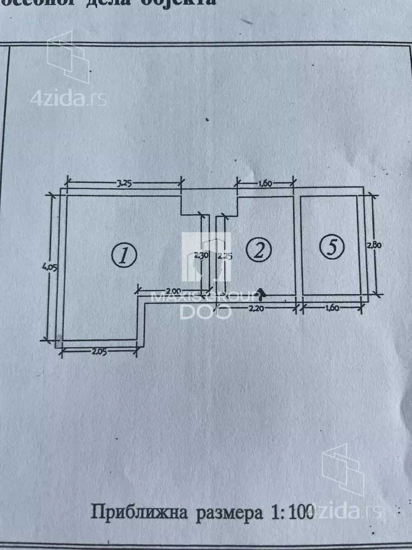 Jednosoban stan | 4zida