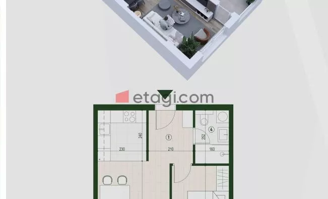 Dvosoban stan | 4zida