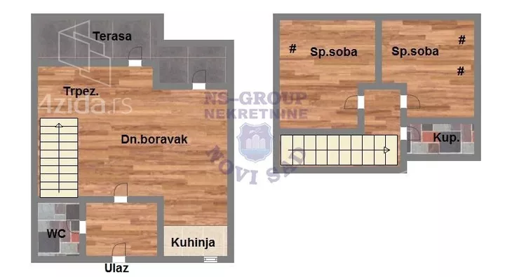 Trosoban stan | 4zida