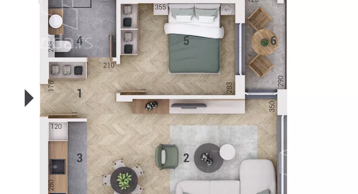 Dvosoban stan | 4zida