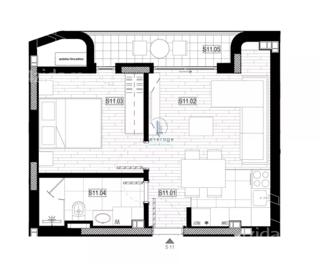 Dvosoban stan | 4zida