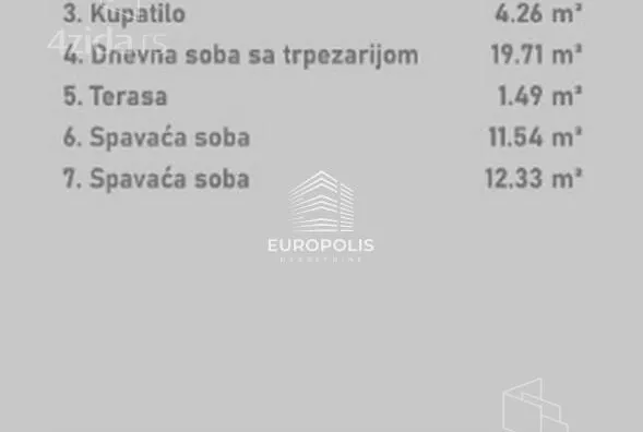 Trosoban stan | 4zida