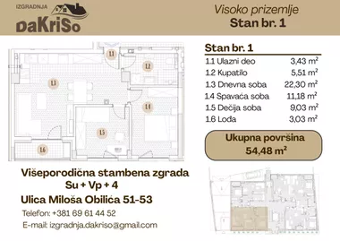 Miloša Obilića 51-53 | 4zida.rs