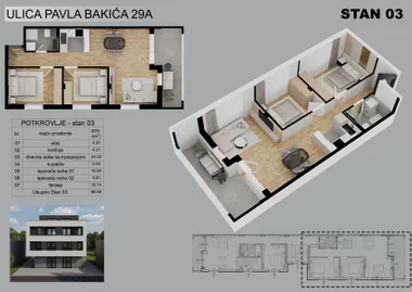 PAVLA BAKIĆA 29-29A | 4zida.rs
