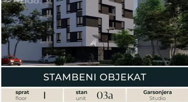 Jednosoban stan | 4zida