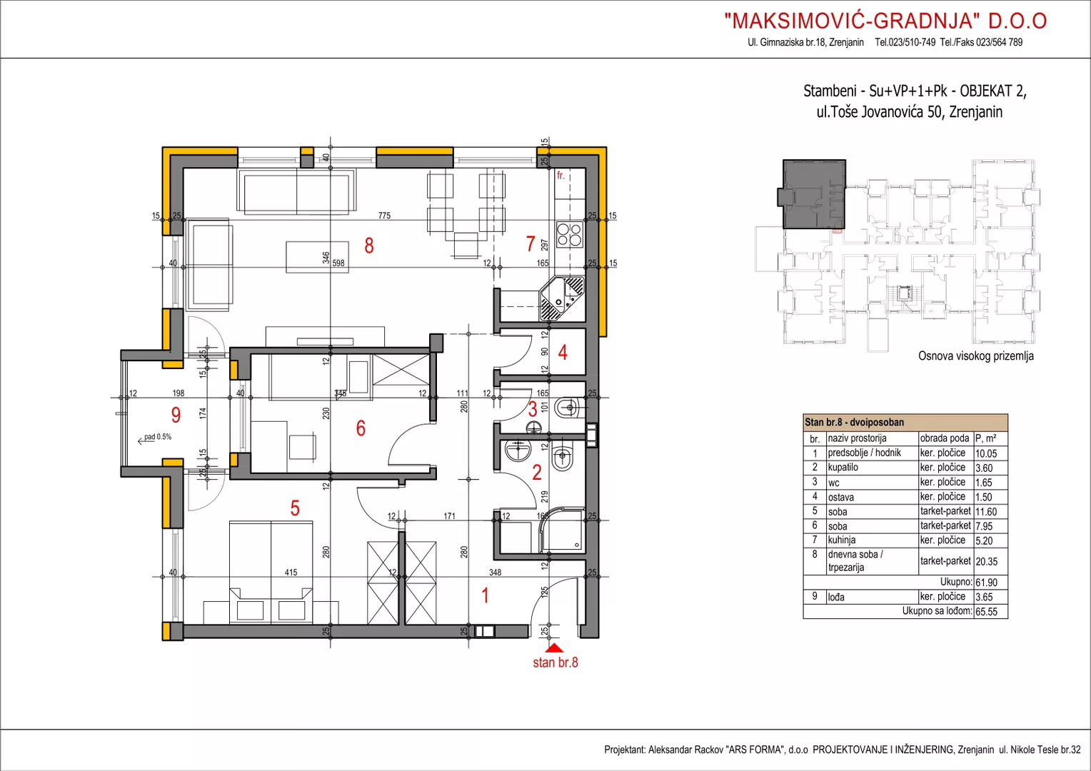 Dvoiposoban stan | 4zida