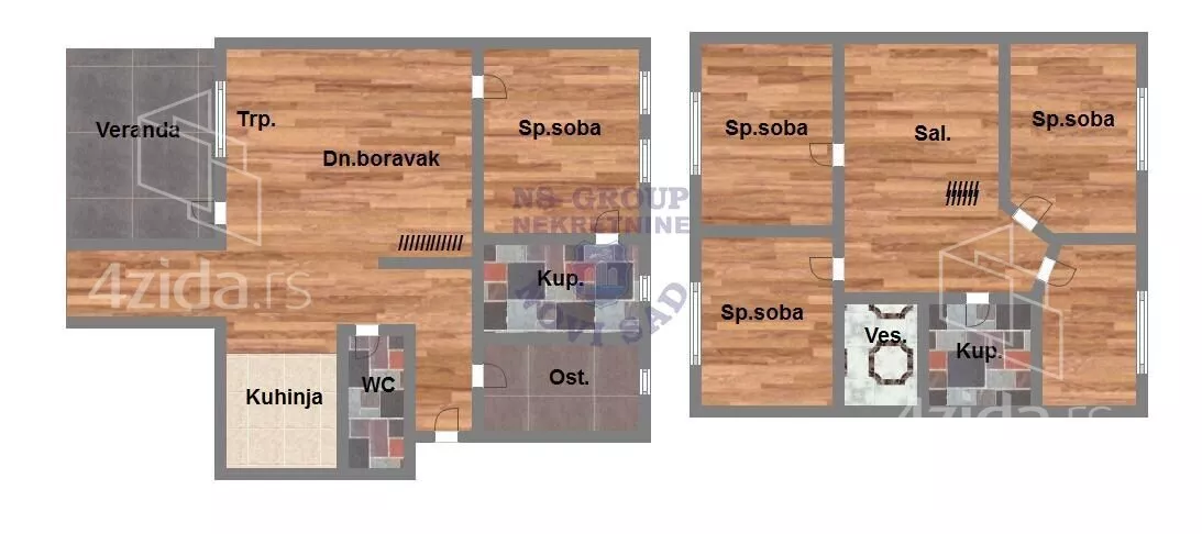 2-etažna kuća | 4zida