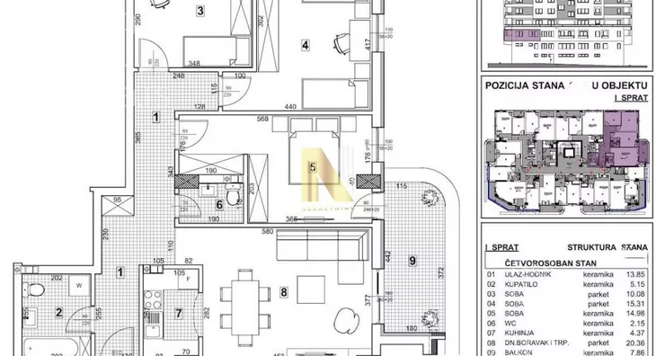 Četvorosoban stan | 4zida