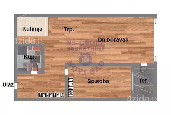 Dvosoban stan | 4zida