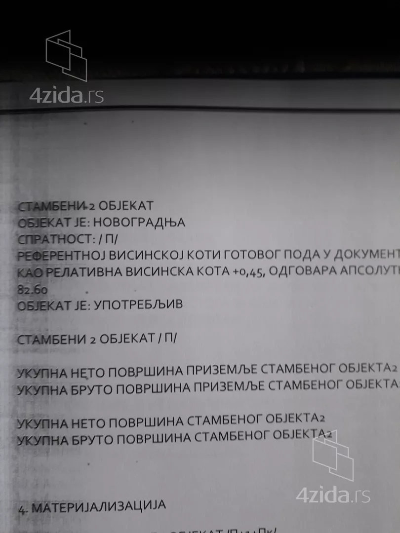 1-etažna kuća | 4zida