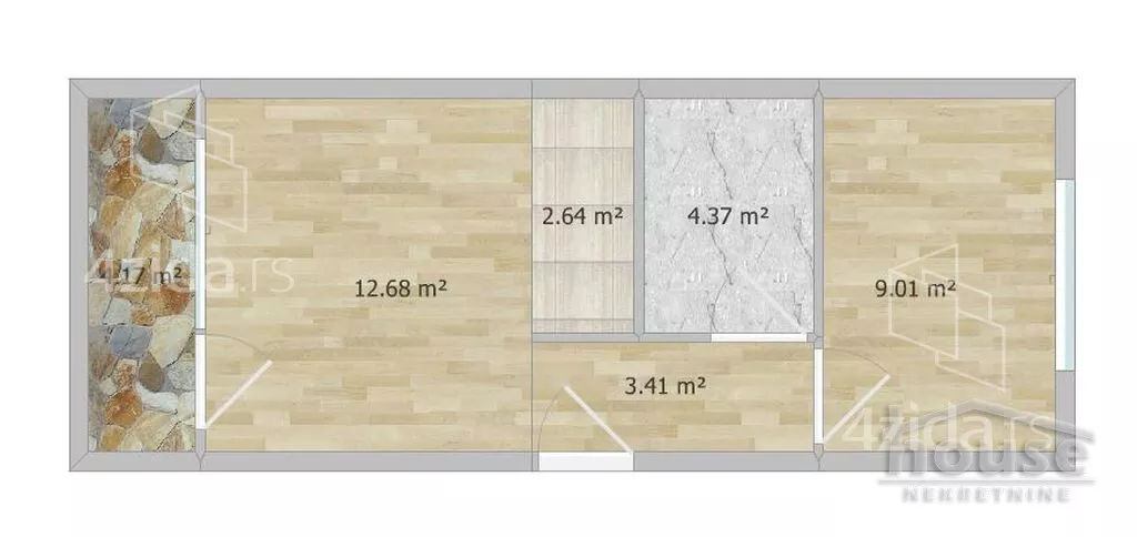 Dvosoban stan | 4zida