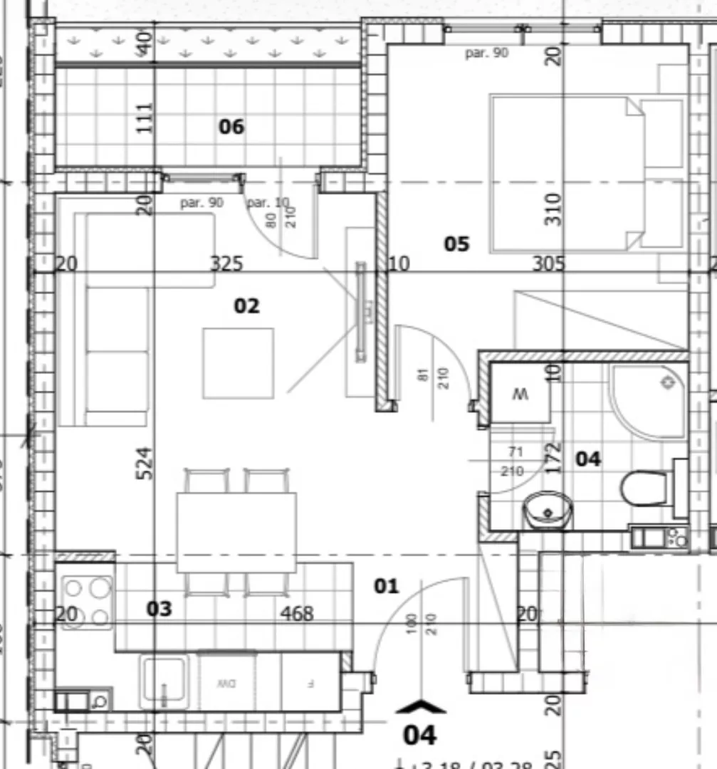 Jednoiposoban stan | 4zida