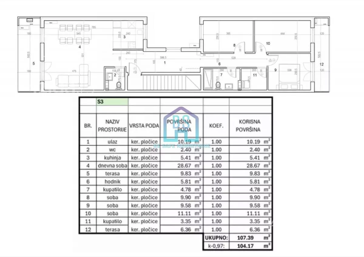 Četvorosoban stan | 4zida