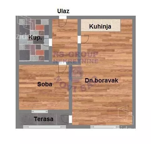 Dvosoban stan | 4zida