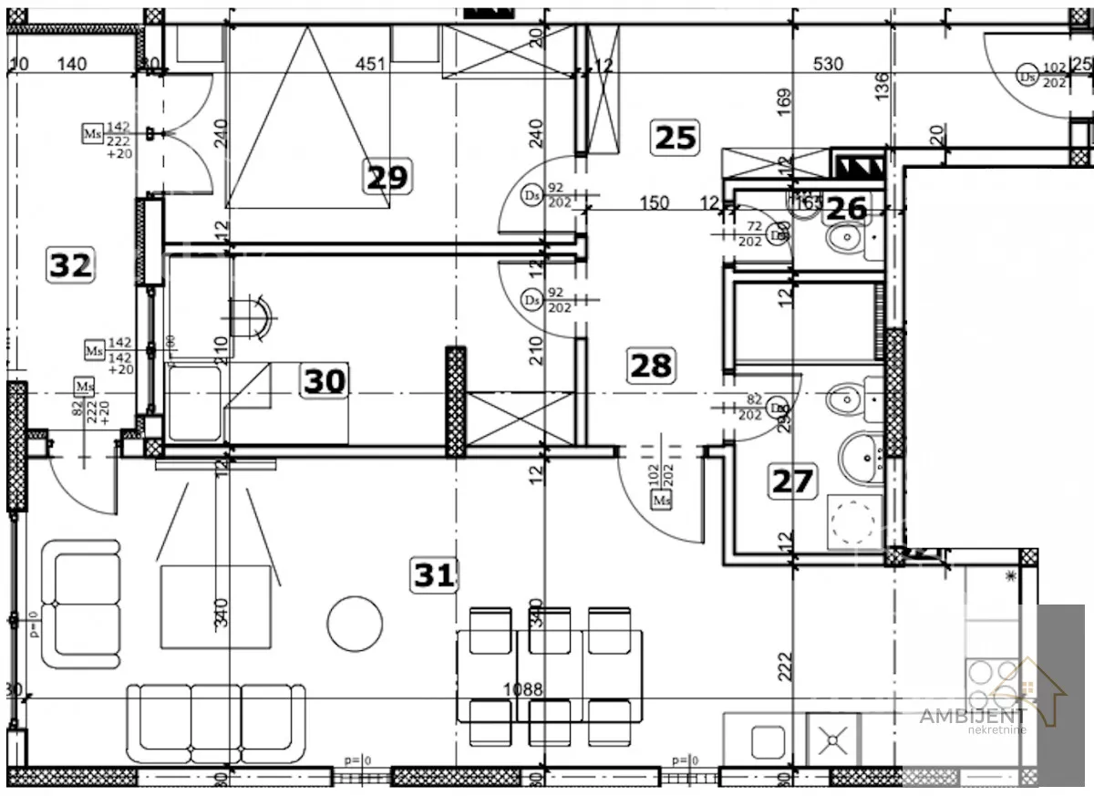 Dvoiposoban stan | 4zida