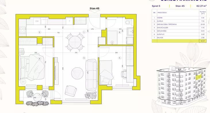 Dvosoban stan | 4zida