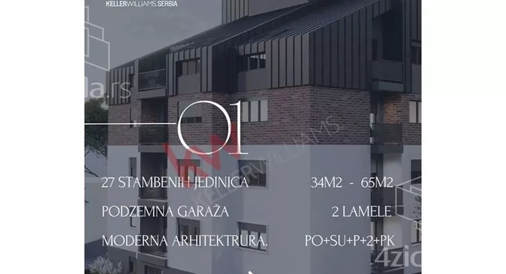 Jednosoban stan | 4zida