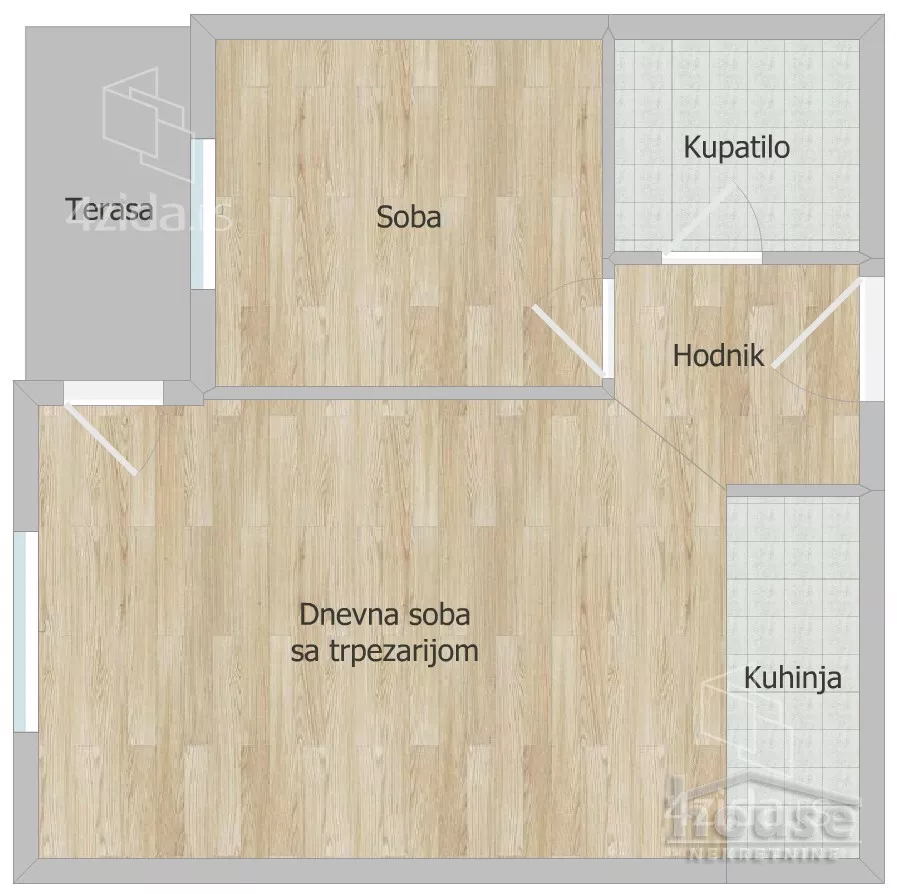 Dvosoban stan | 4zida