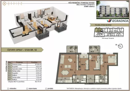 Arsenija Čarnojevića 28 | 4zida.rs